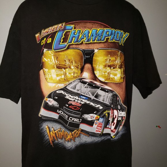 Vintage Dale Earnhardt Sr. "Vision of a Champion" Tee - Picture 1 of 4